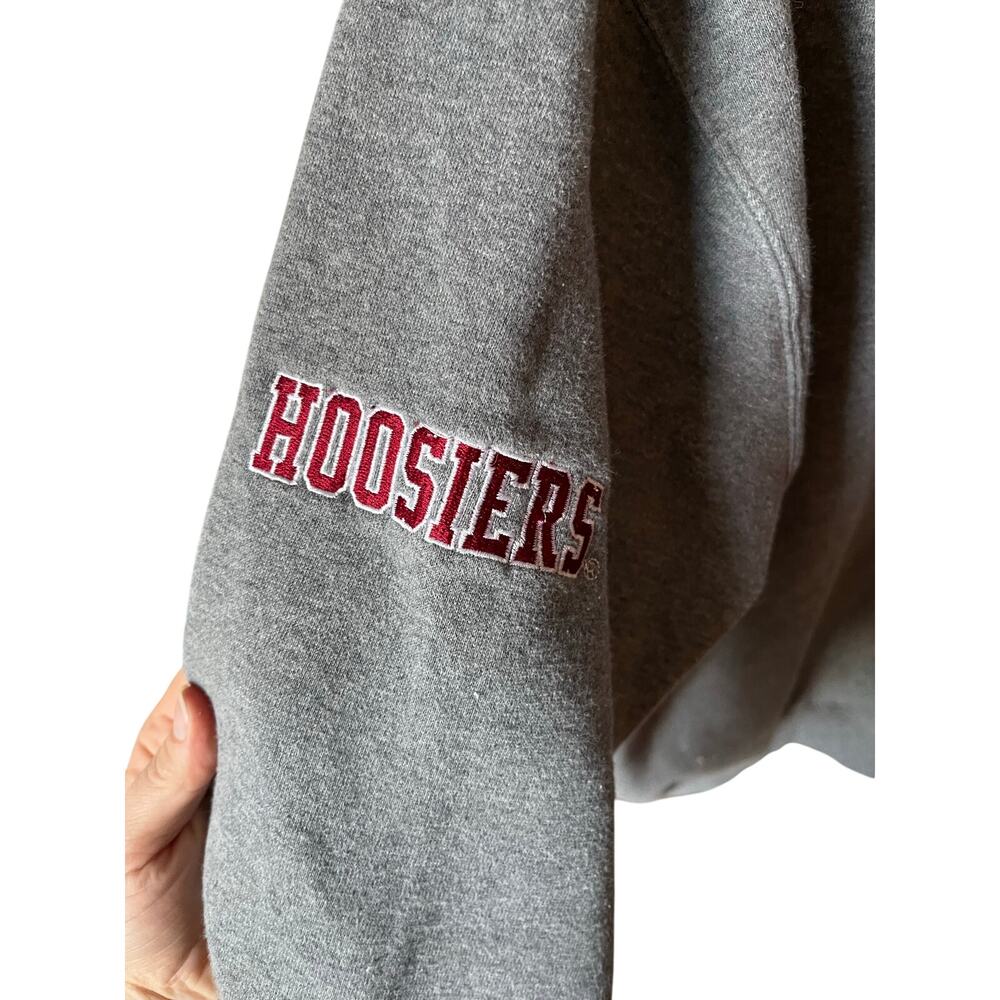 IU Indiana University Gray Sweatshirt - Picture 3 of 4